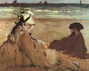 Edouard Manet On the Beach oil painting picture wholesale